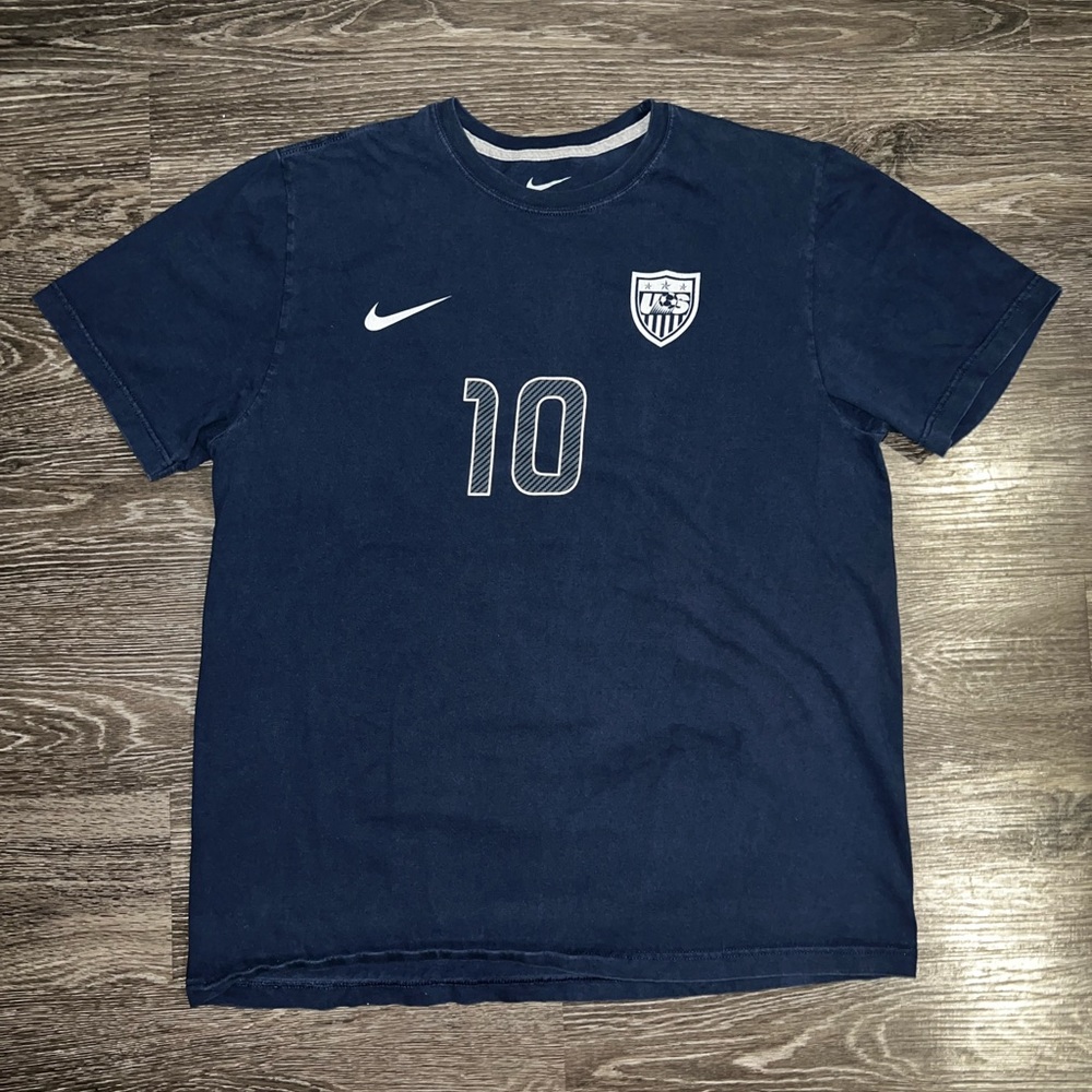 Vintage Nike USMNT Landon Donovan Shirt Jersey Navy